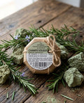 Champú artesanal sólido Romero y Arcilla verde