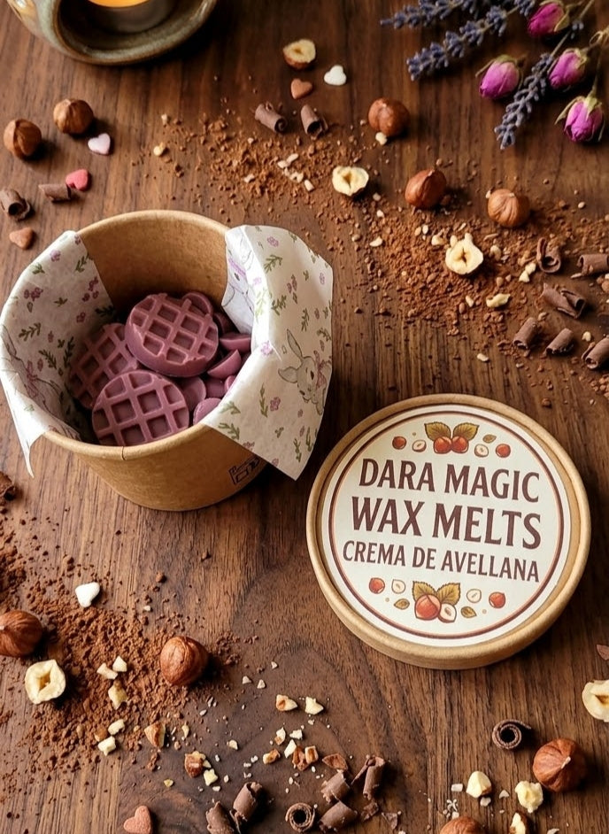 Wax Melts aroma Crema de avellana