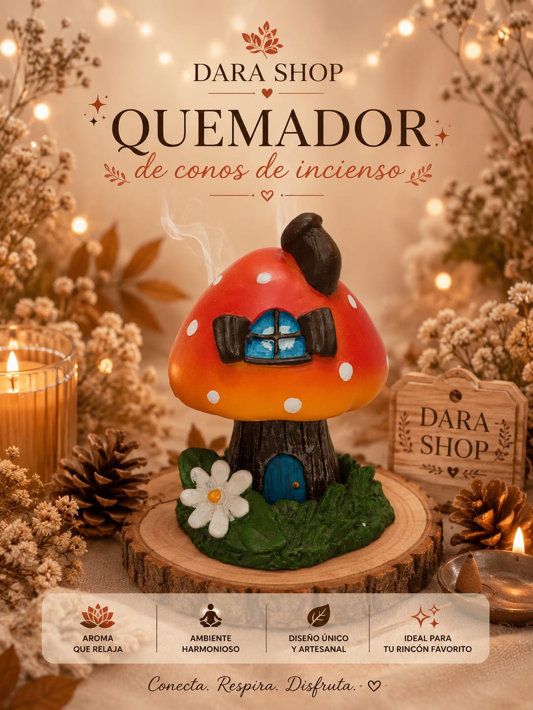 Quemador de conos