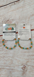 Pulsera de minerales trinidad de la abundancia