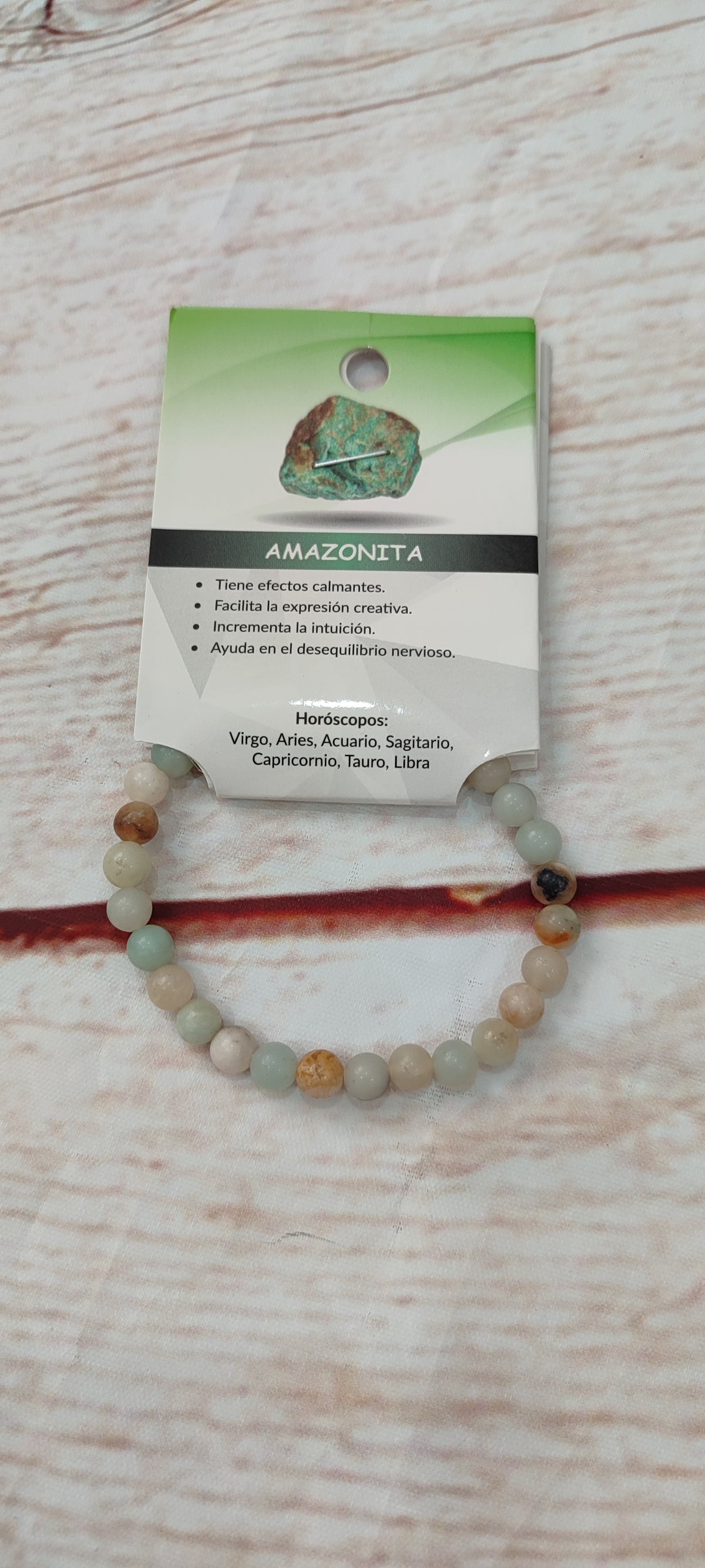 Pulsera amazonita