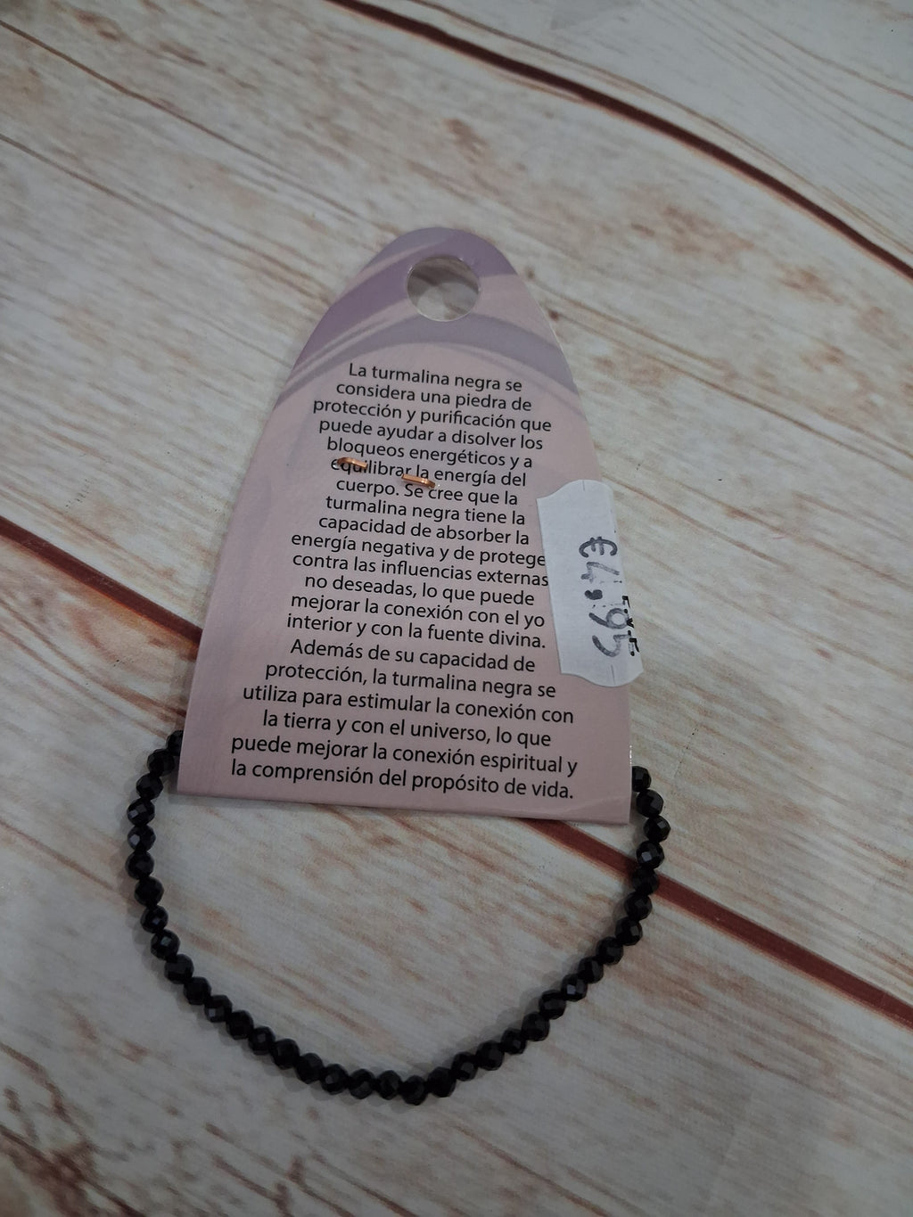 Pulsera de niña de turmalina