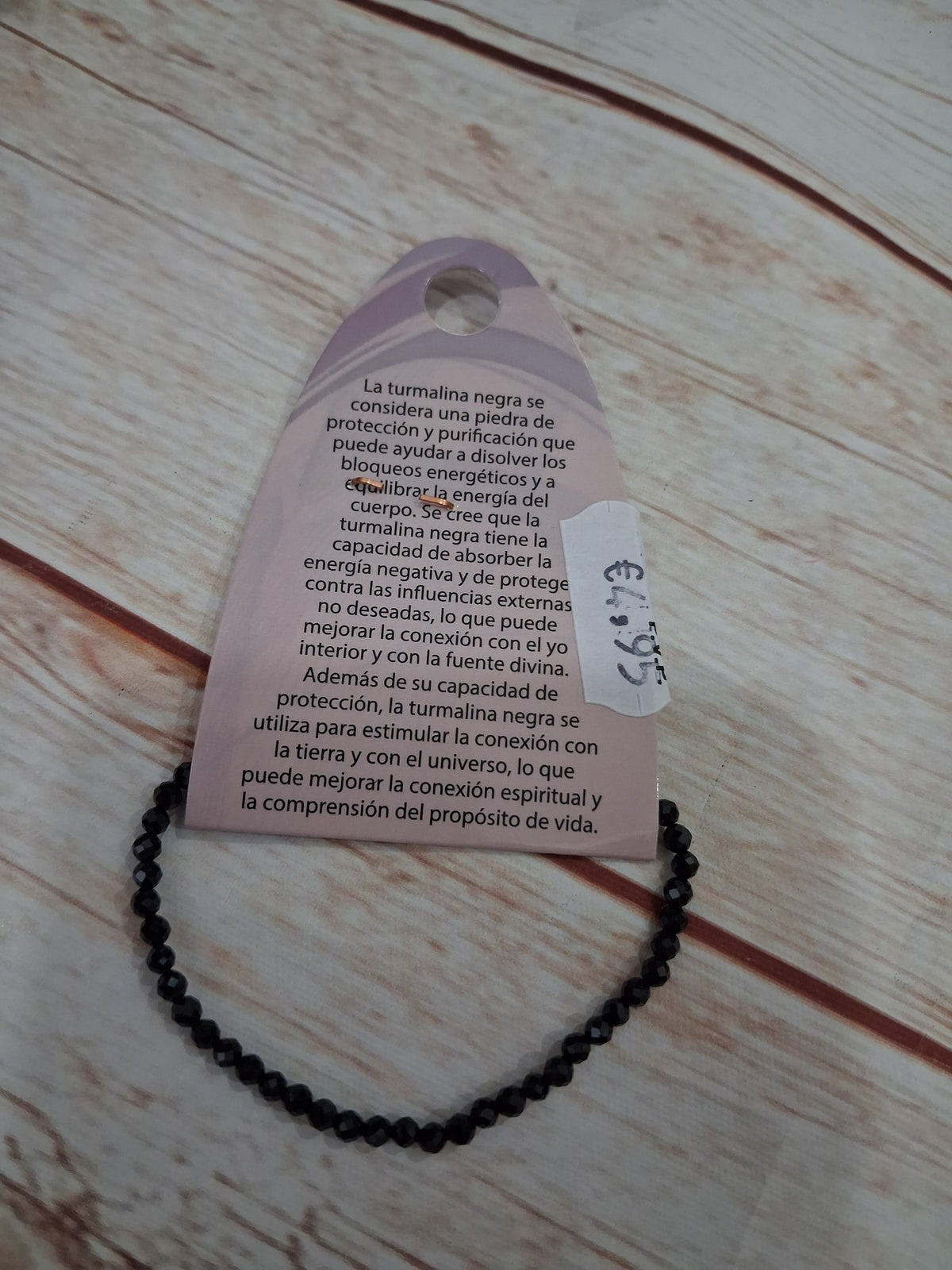 Pulsera de niña de turmalina