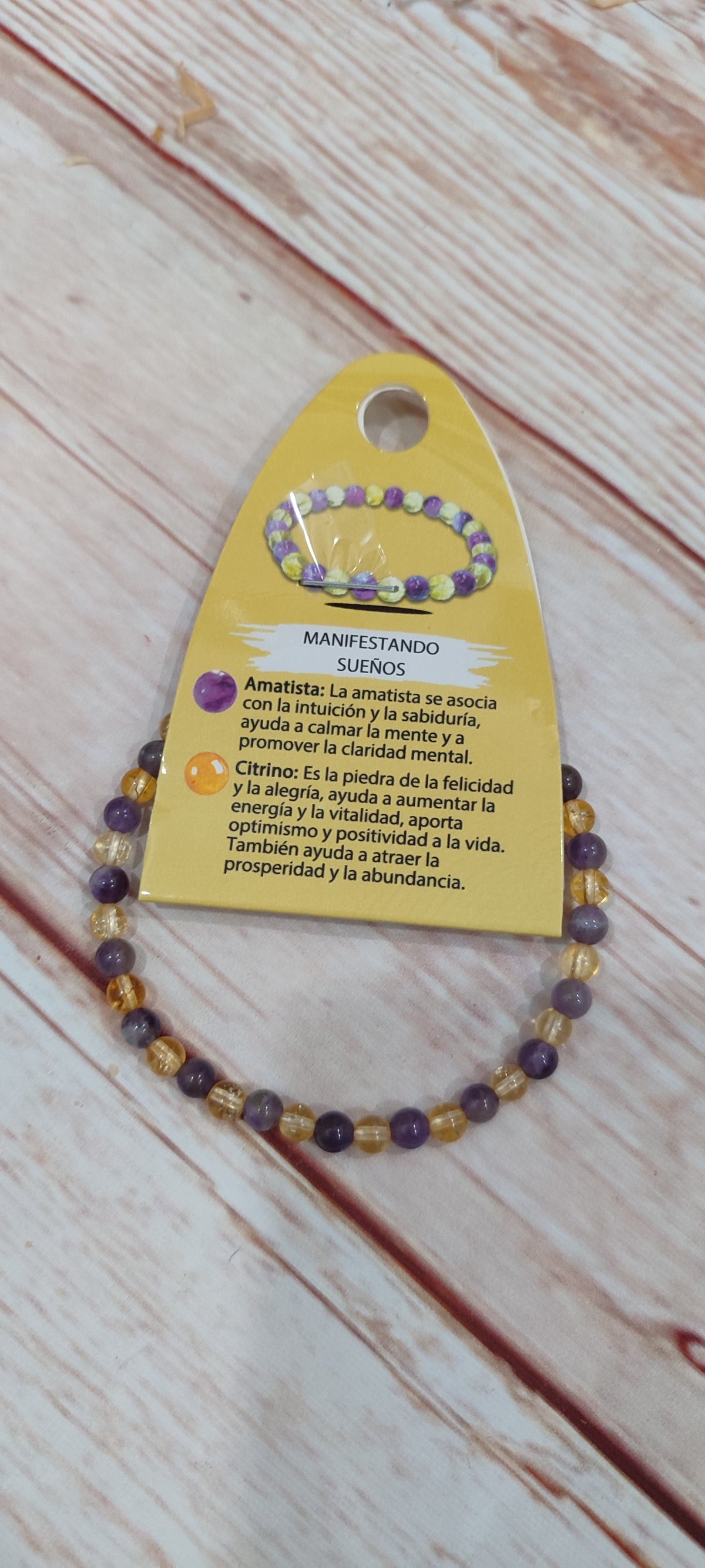 Pulsera manifestando sueños