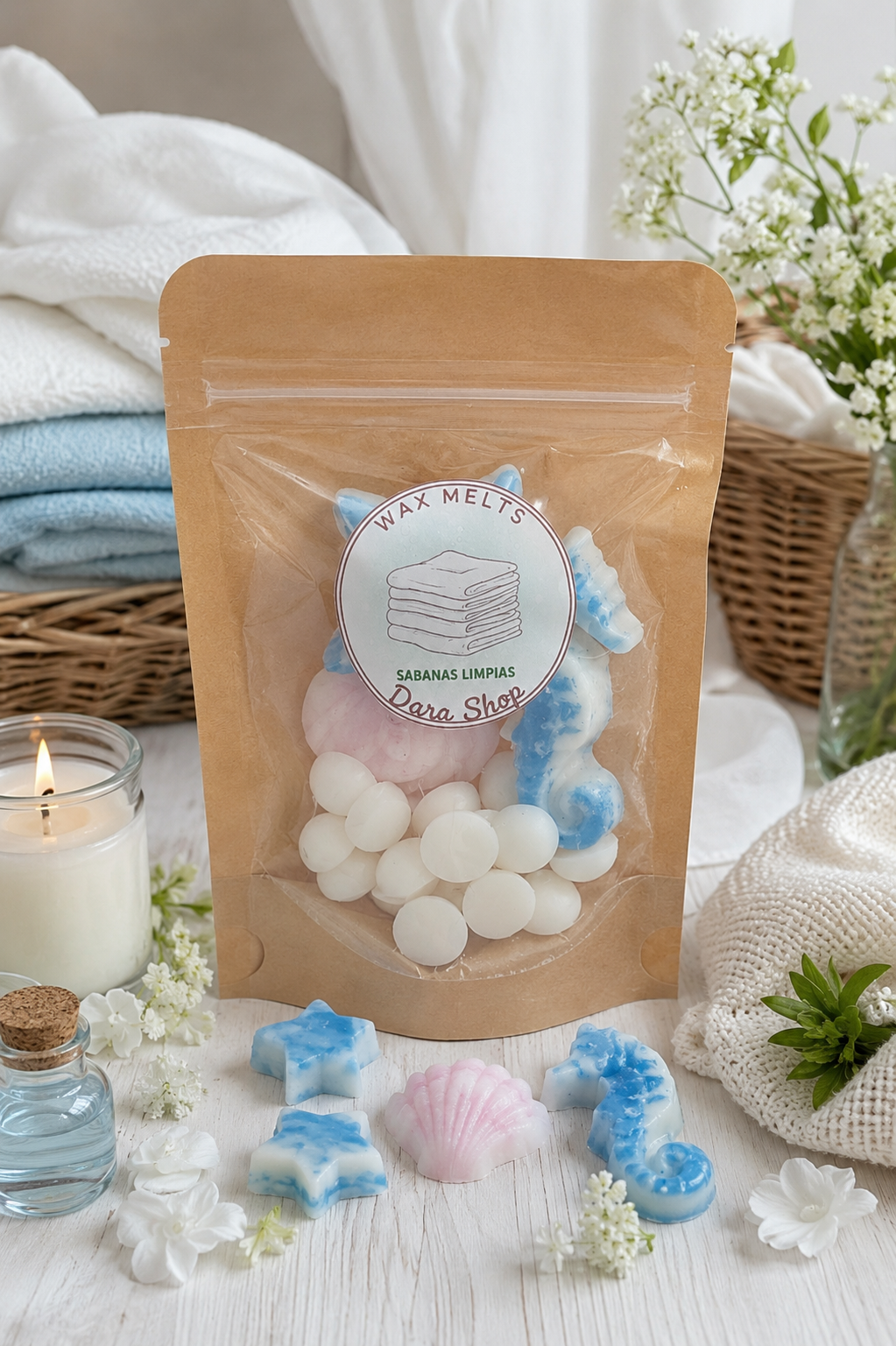 Wax Melts aroma sabanas limpias