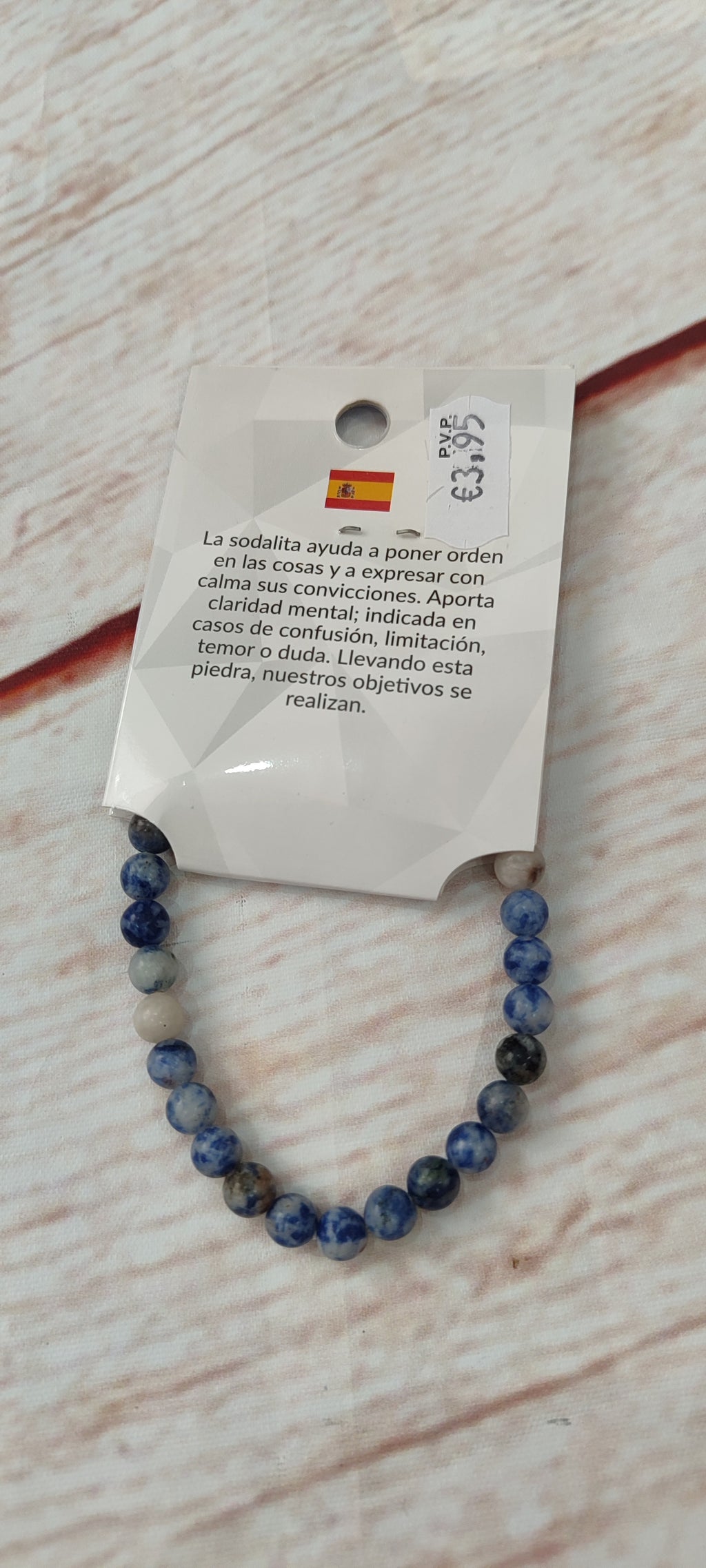 Pulsera piedra sodalita