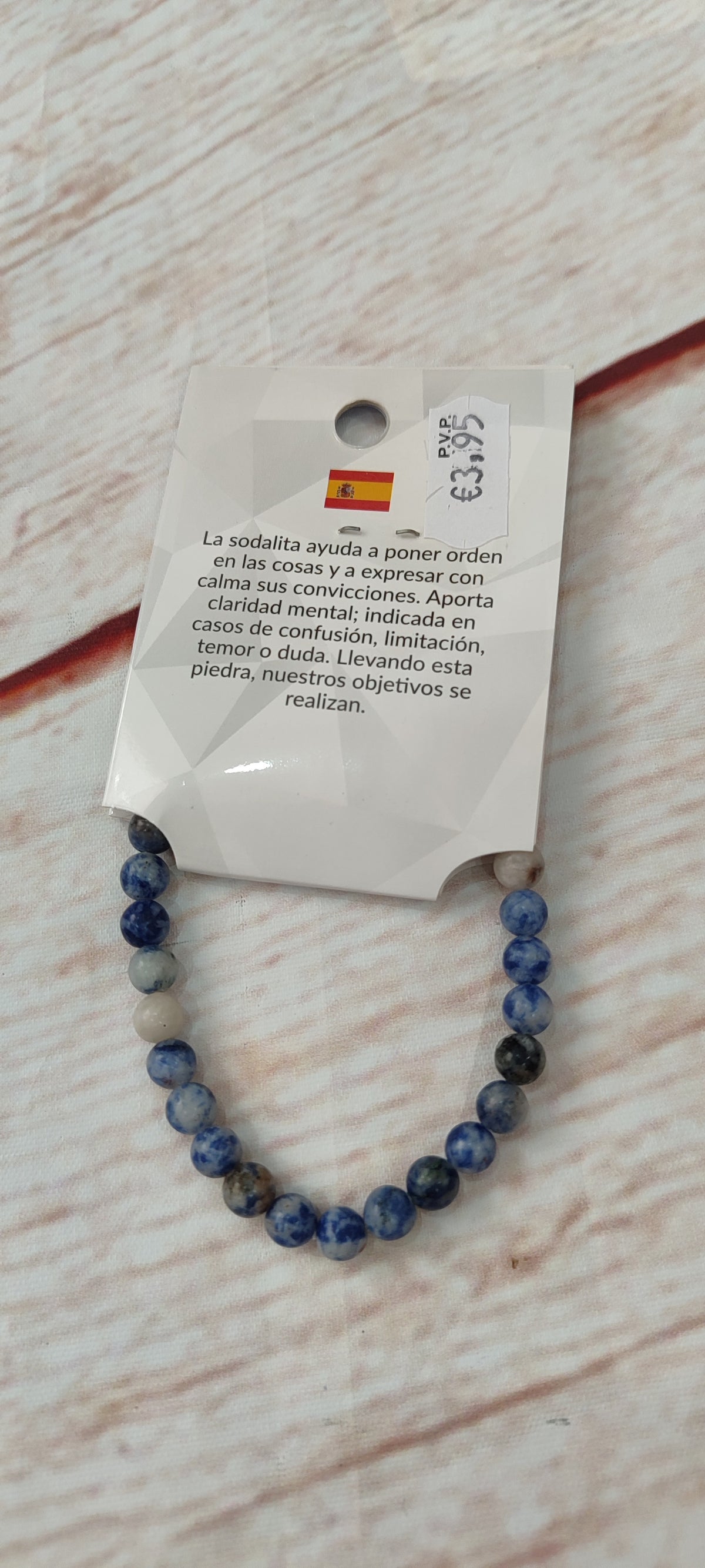 Pulsera piedra sodalita