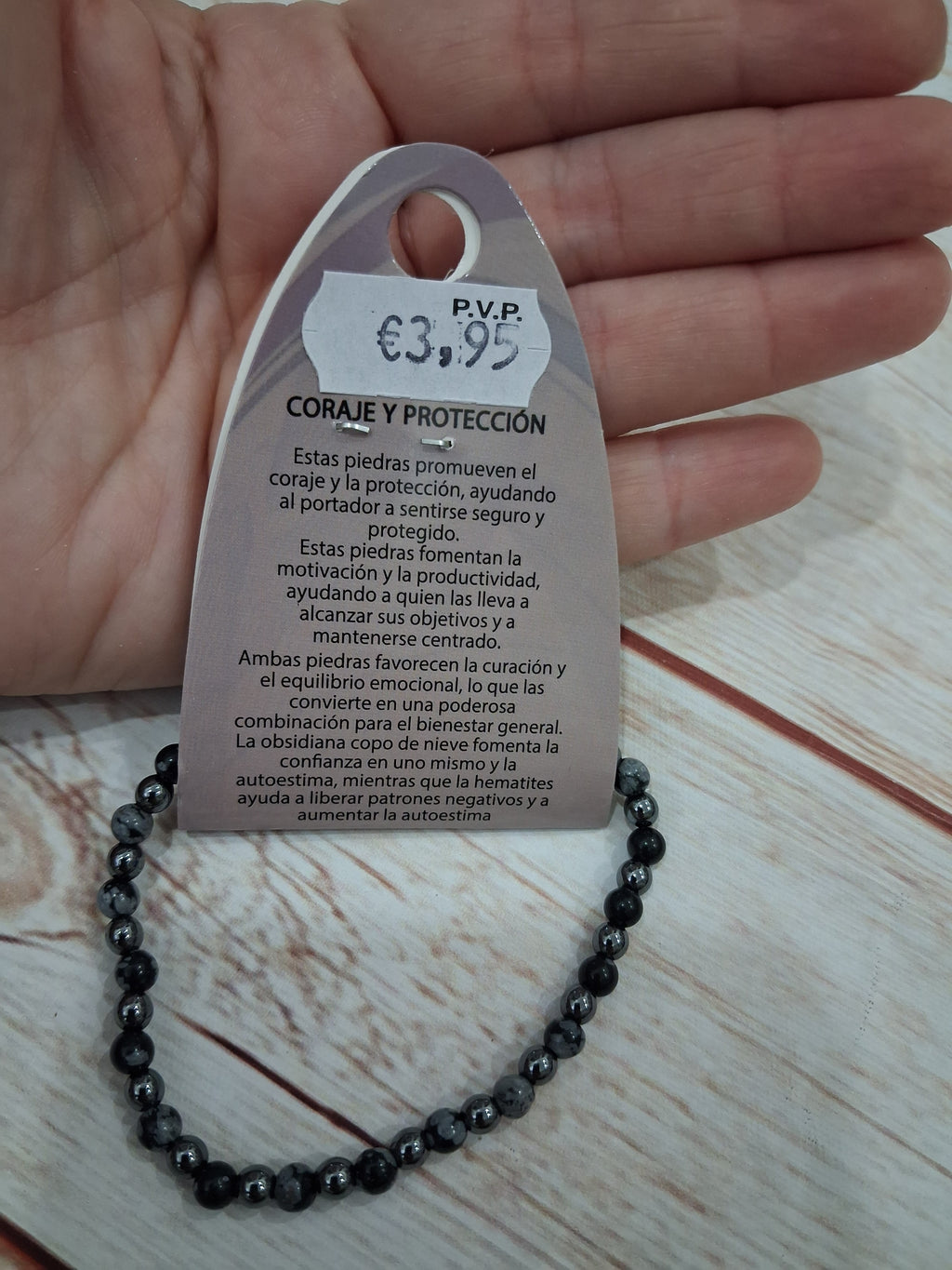 Pulsera de coraje y protección