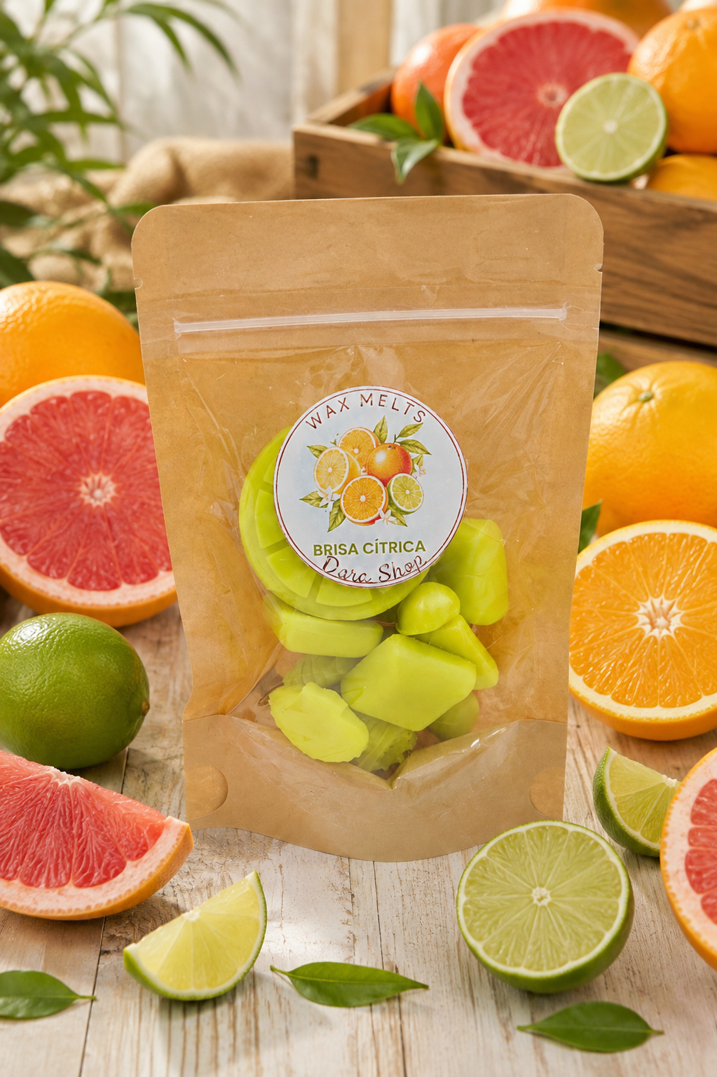 Wax Melts aroma brisa cítrica