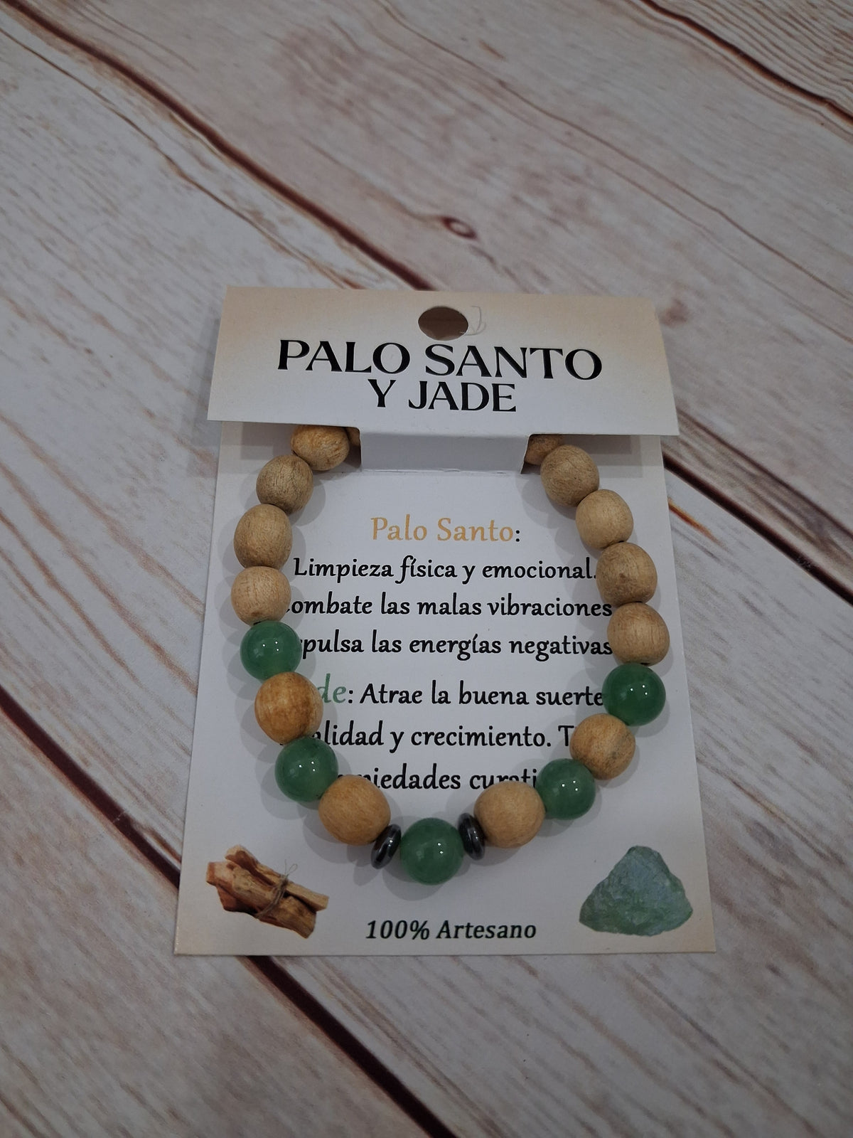 Pulser palo santo y jade