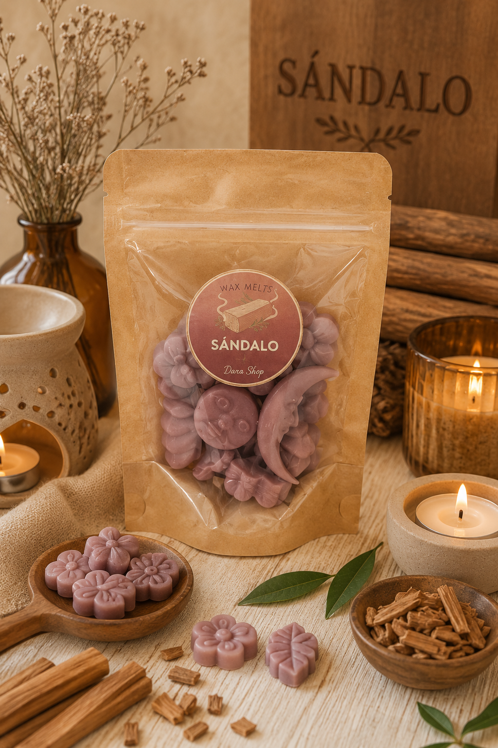 Wax Melts aroma sándalo