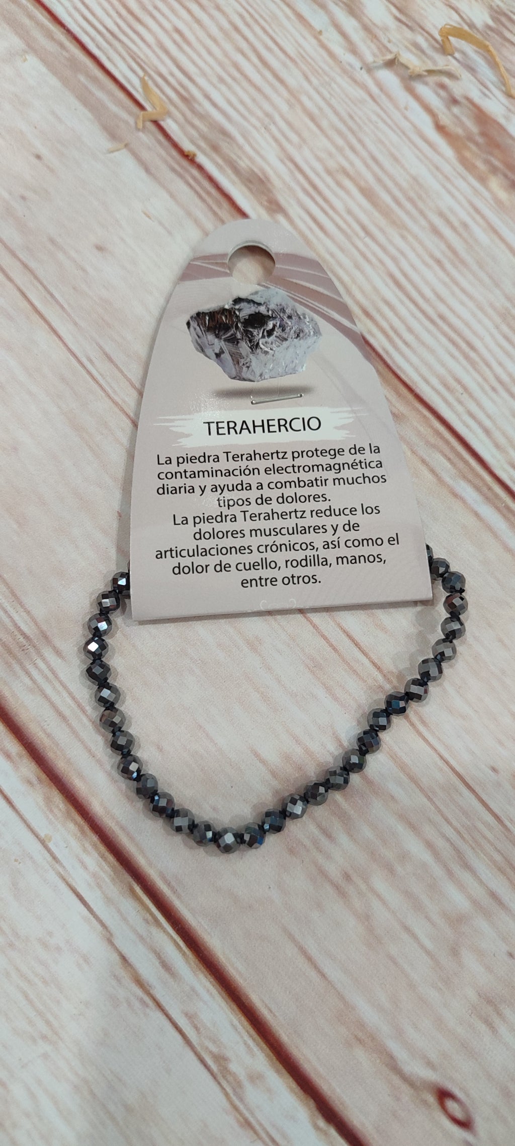 Pulsera facetada de Terahercio