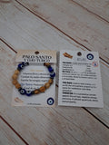 Pulsera palo y ojo turco