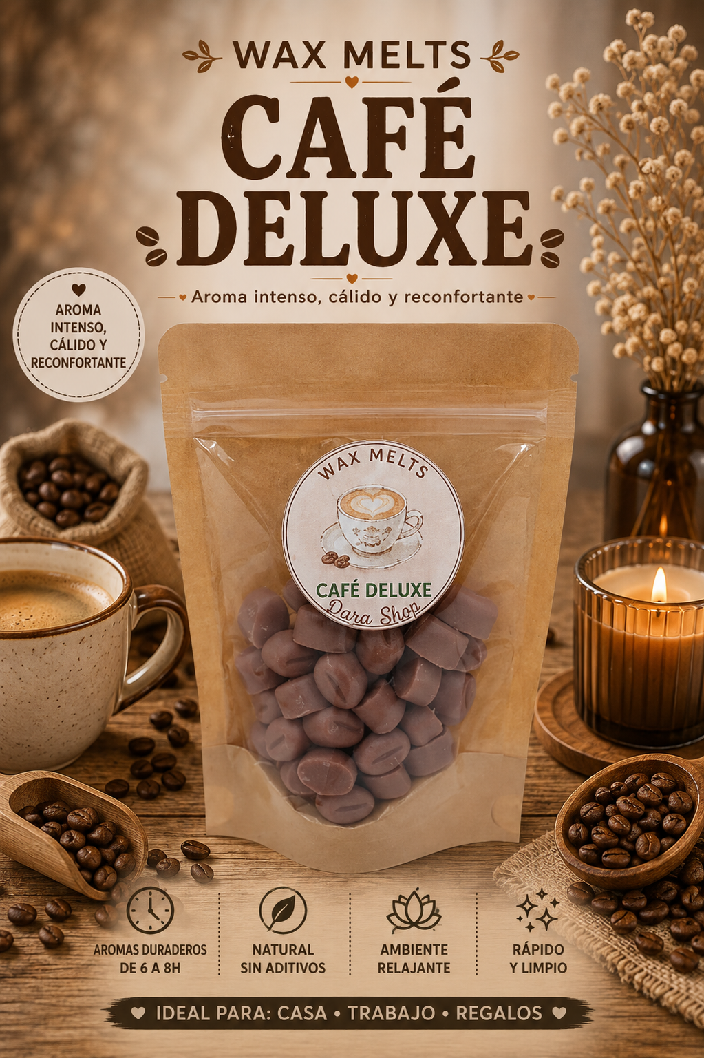 Wax Melts café Deluxe