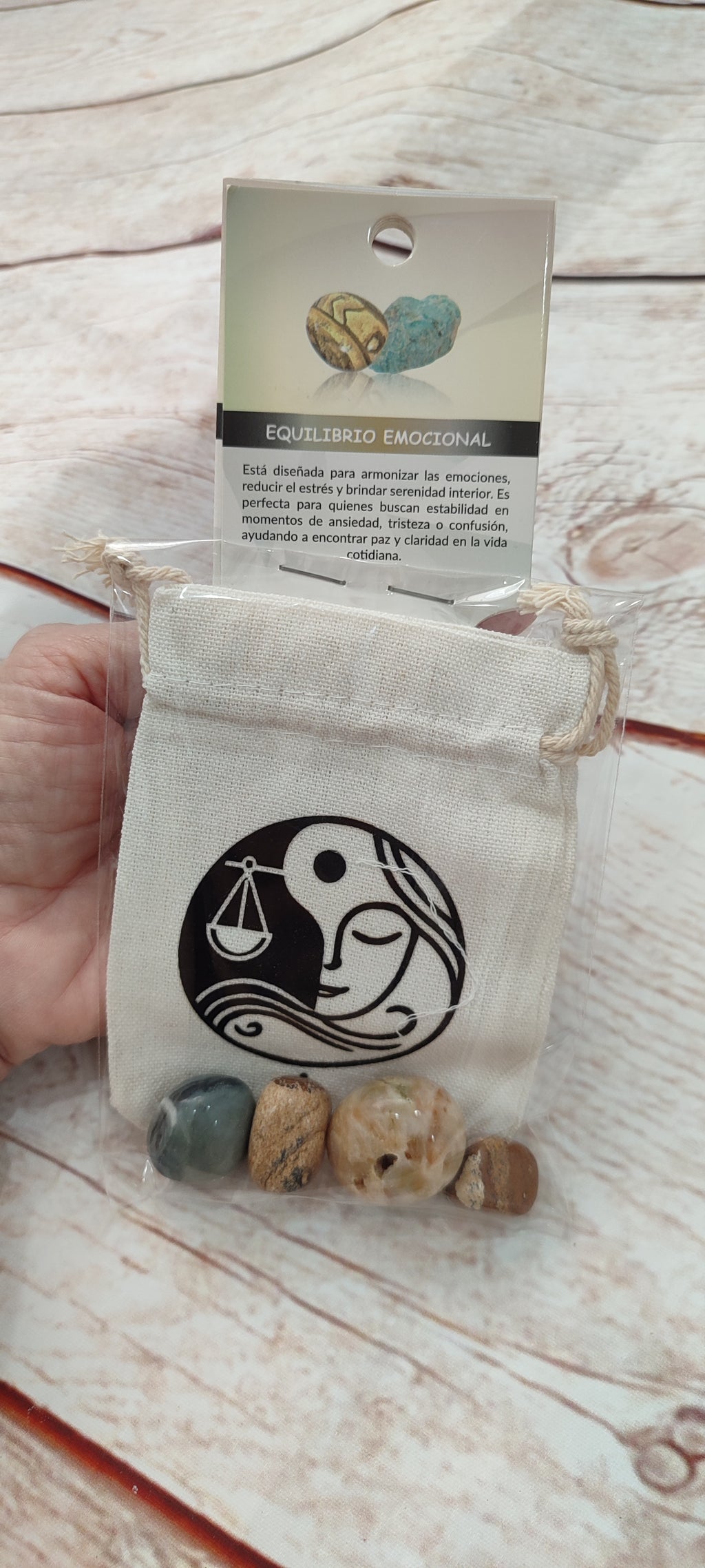 Set de piedras equilibrio emocional
