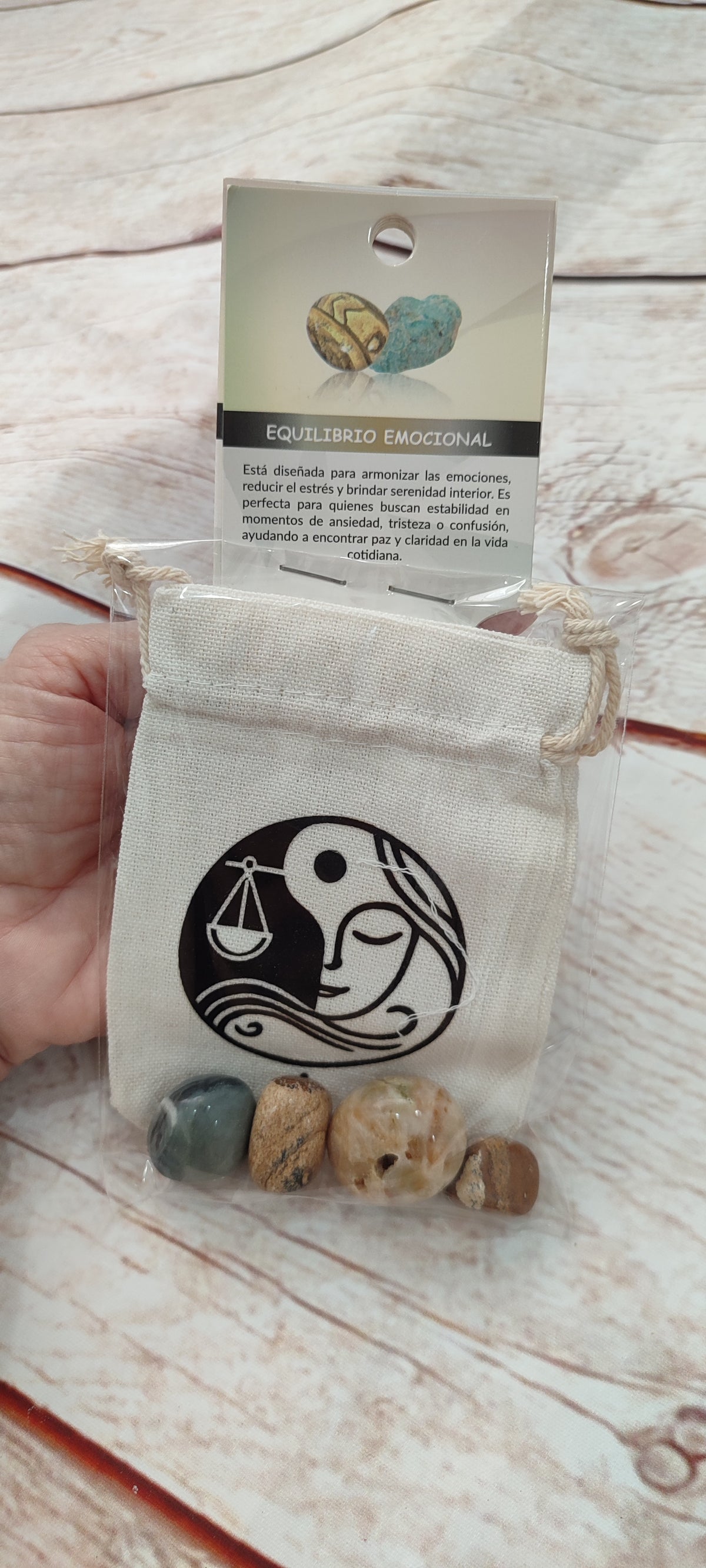 Set de piedras equilibrio emocional