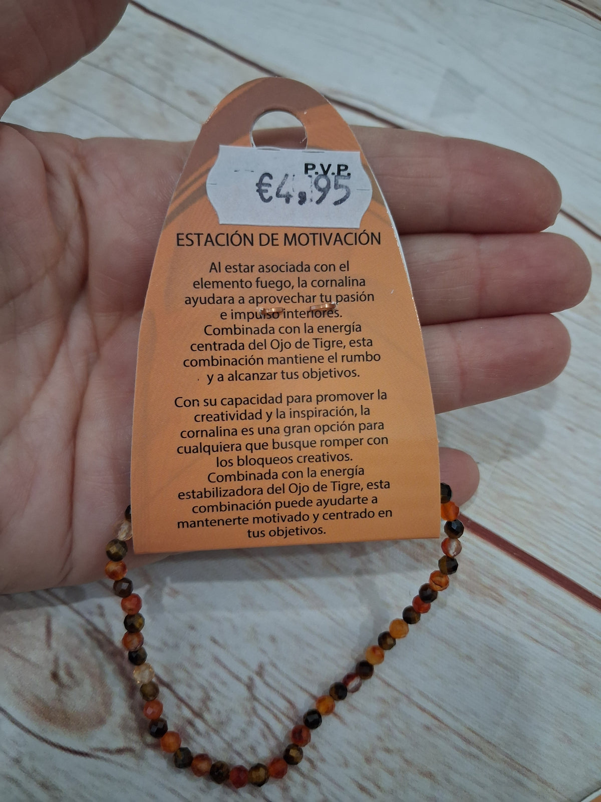 Pulsera de estación de motivación