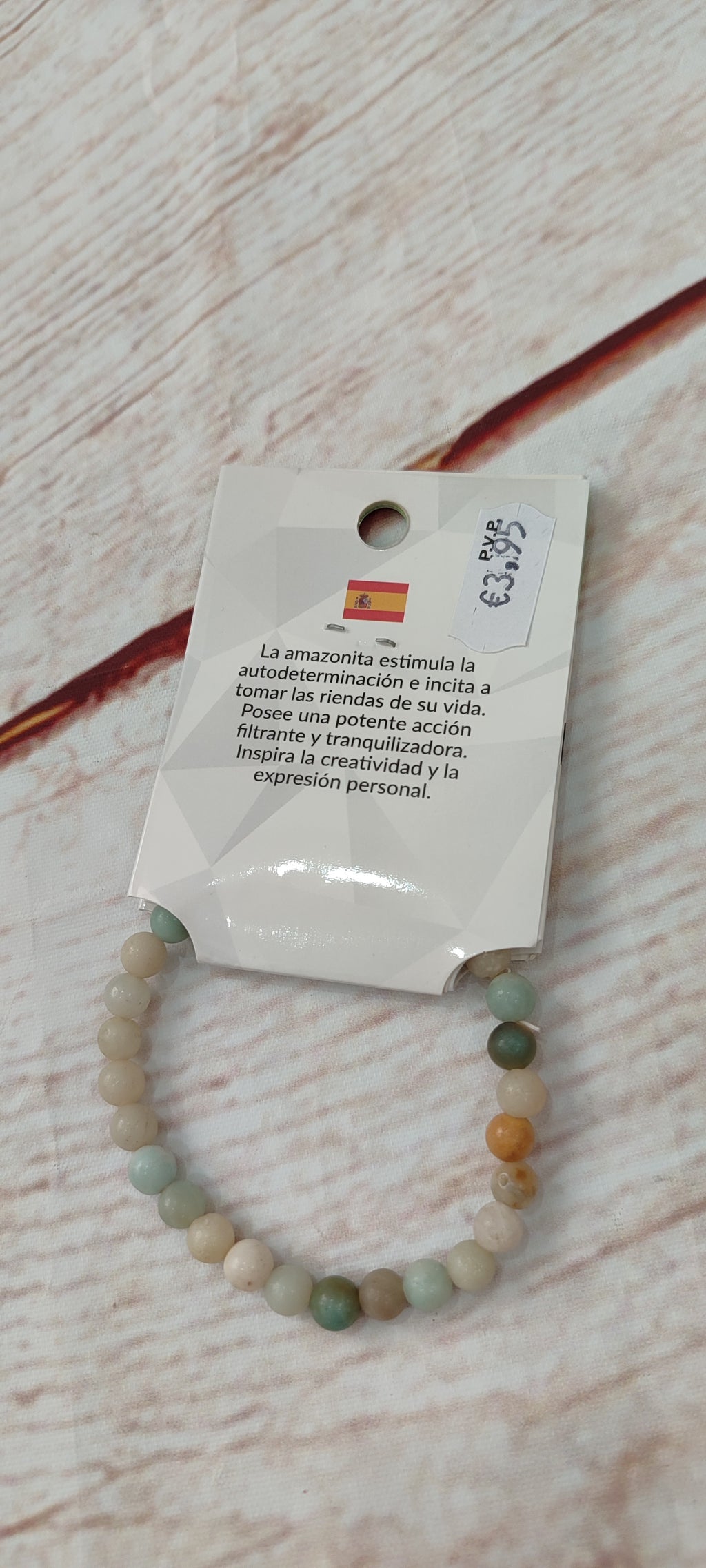 Pulsera amazonita