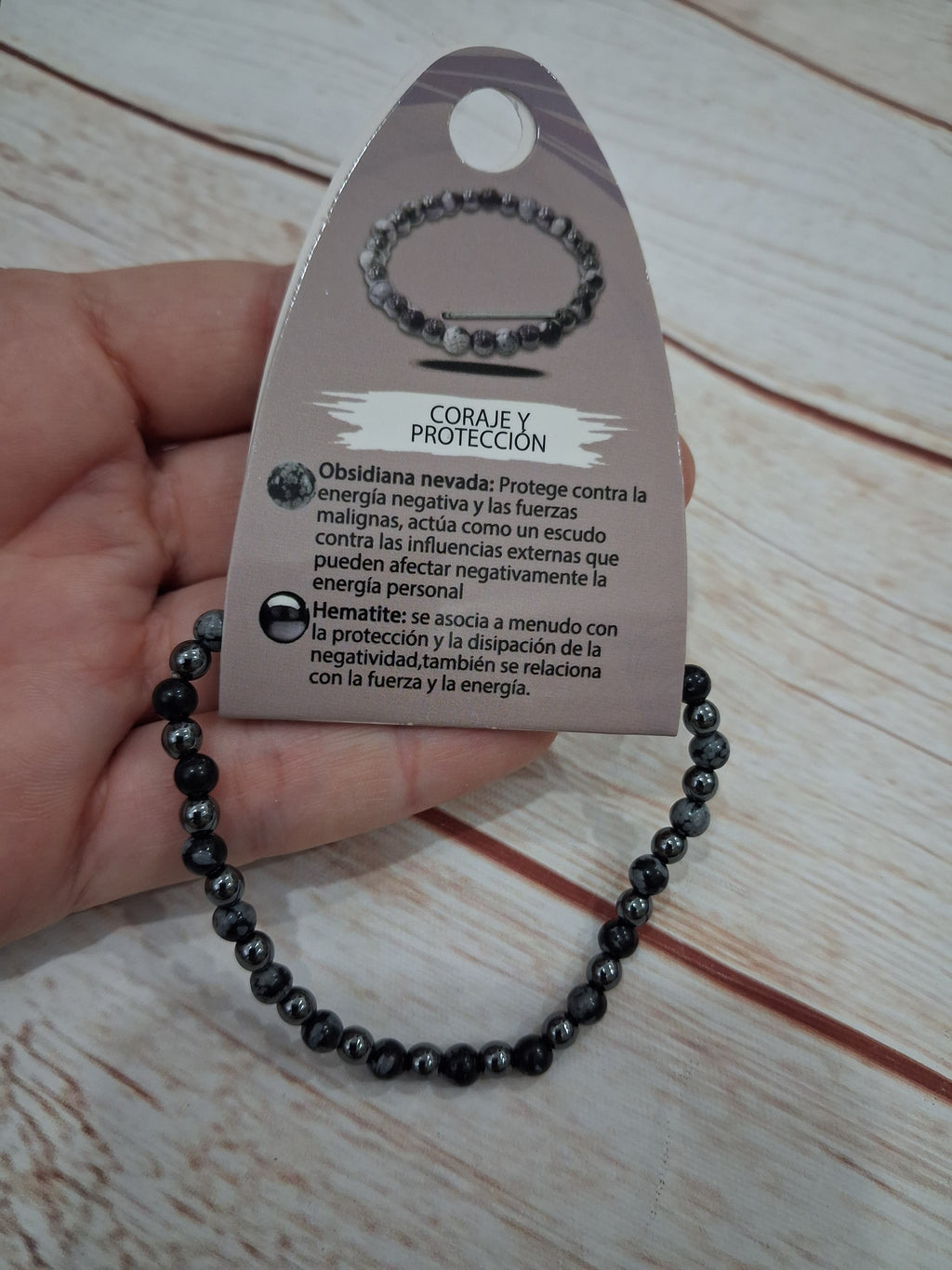 Pulsera de coraje y protección