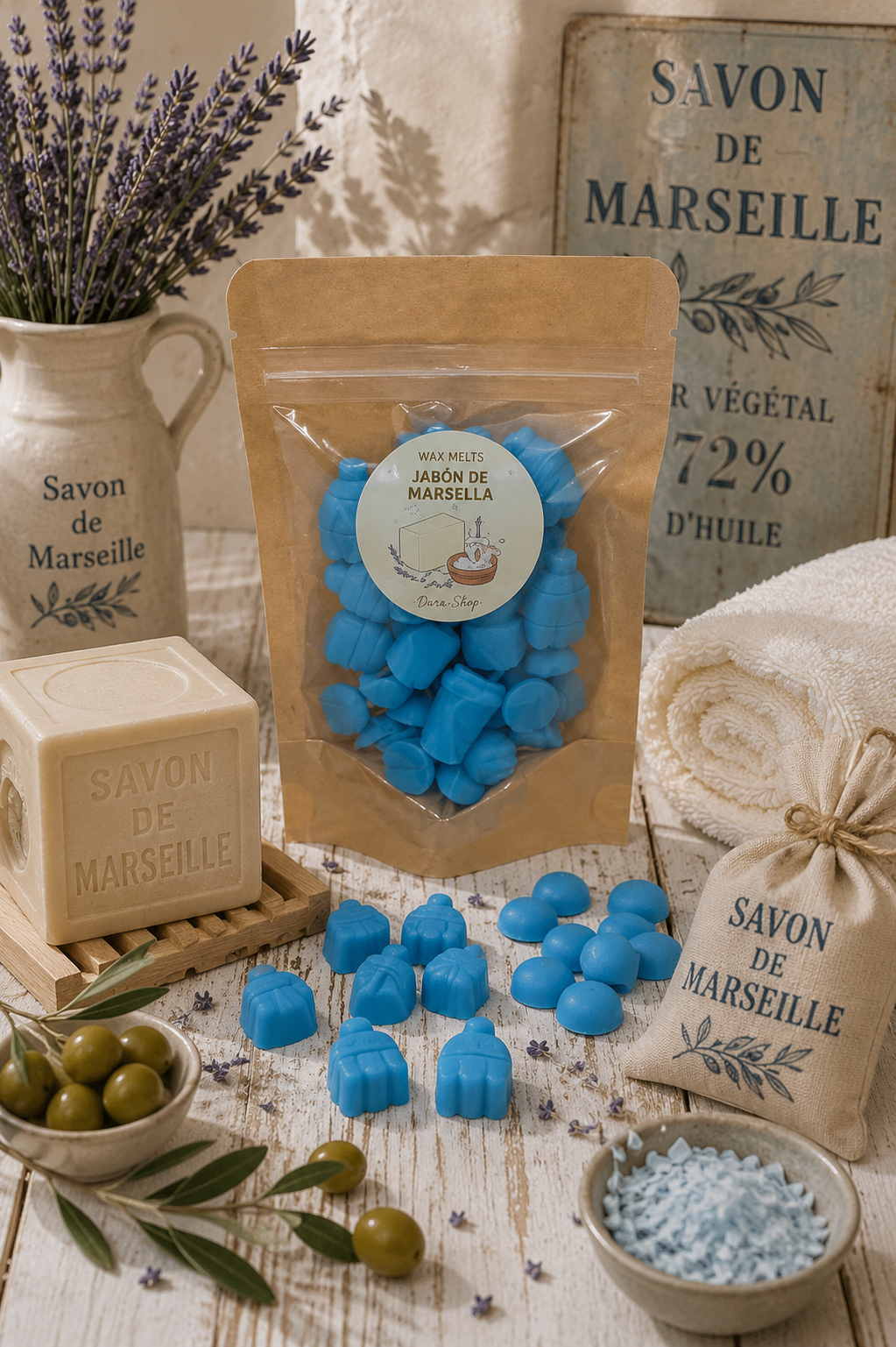 Wax Melts aroma jabón de Marsella