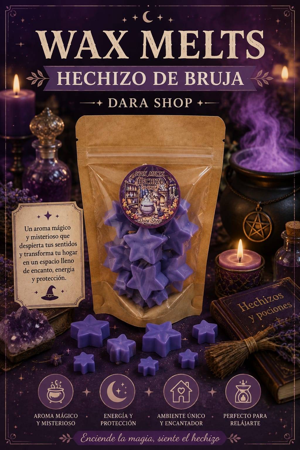 Wax Melts aroma Hechizo de Bruja