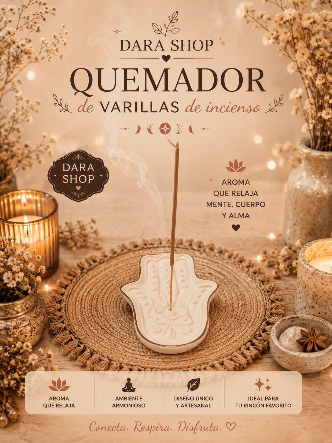 Quemador de varitas de inciensos