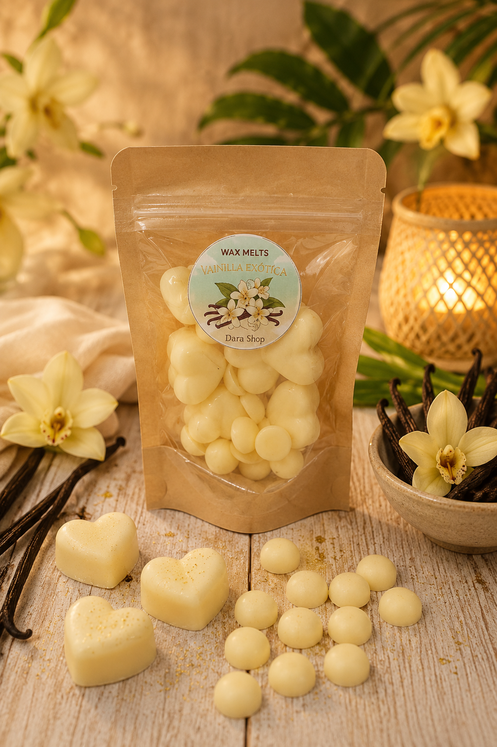 Wax Melts aroma vainilla exótica