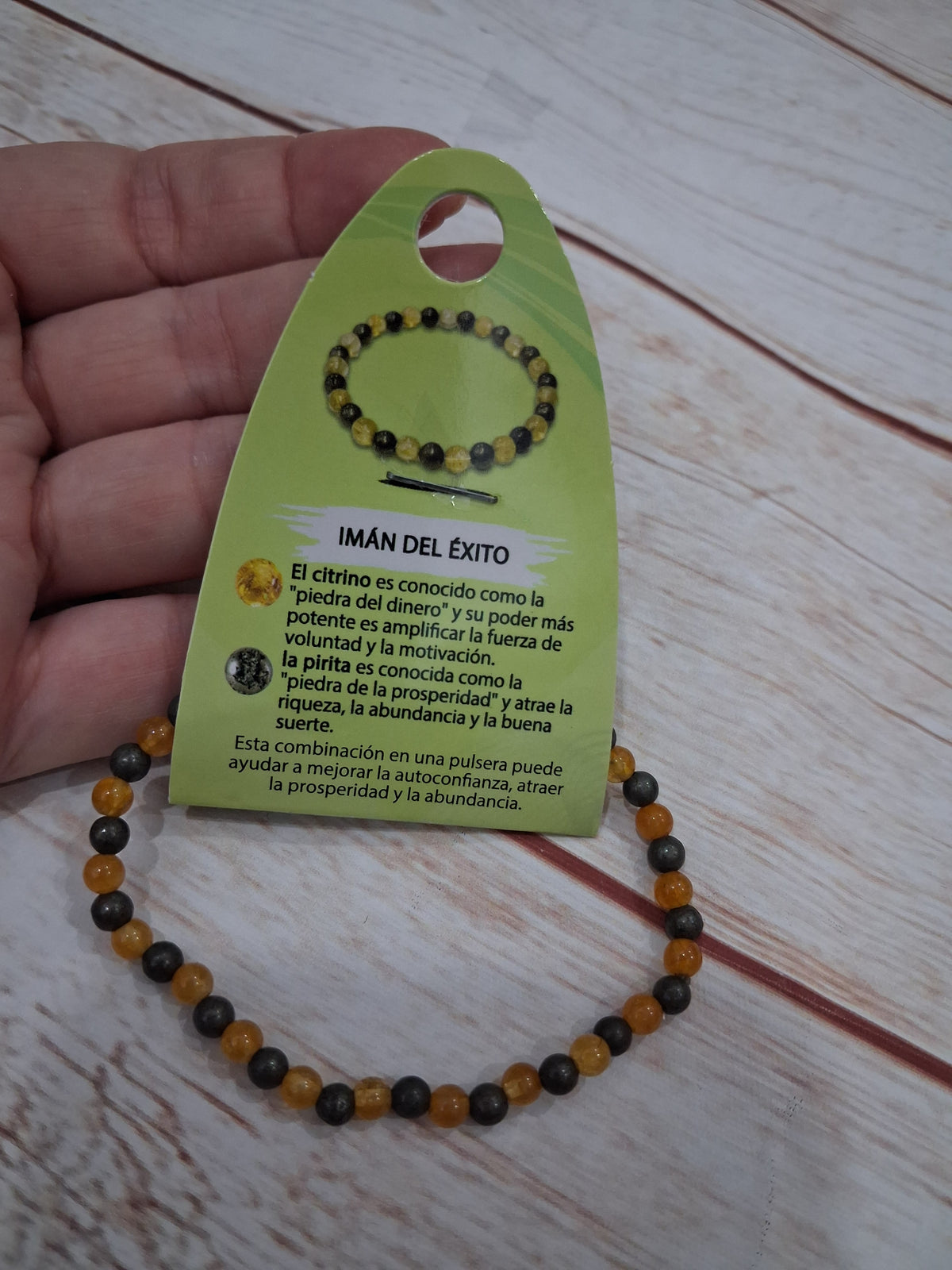 Pulsera para imán del éxito