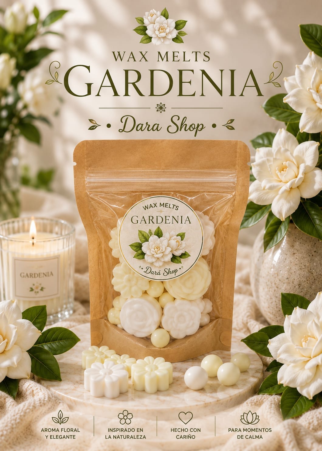 Wax Melts aroma gardenia