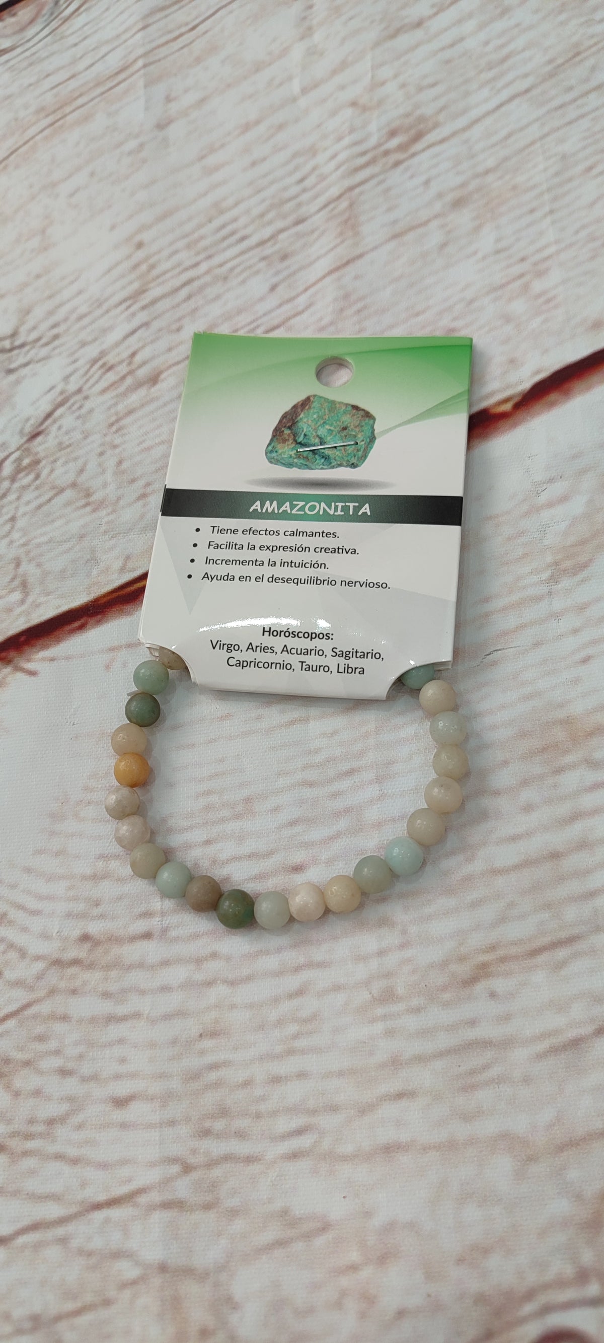 Pulsera amazonita