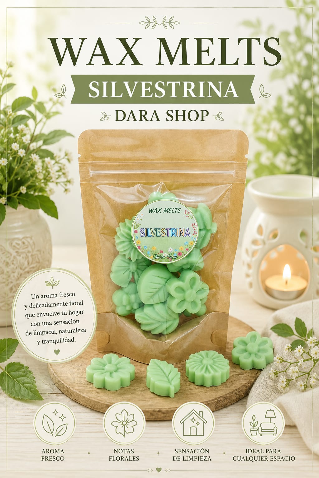 Wax Melts aroma silvestrina