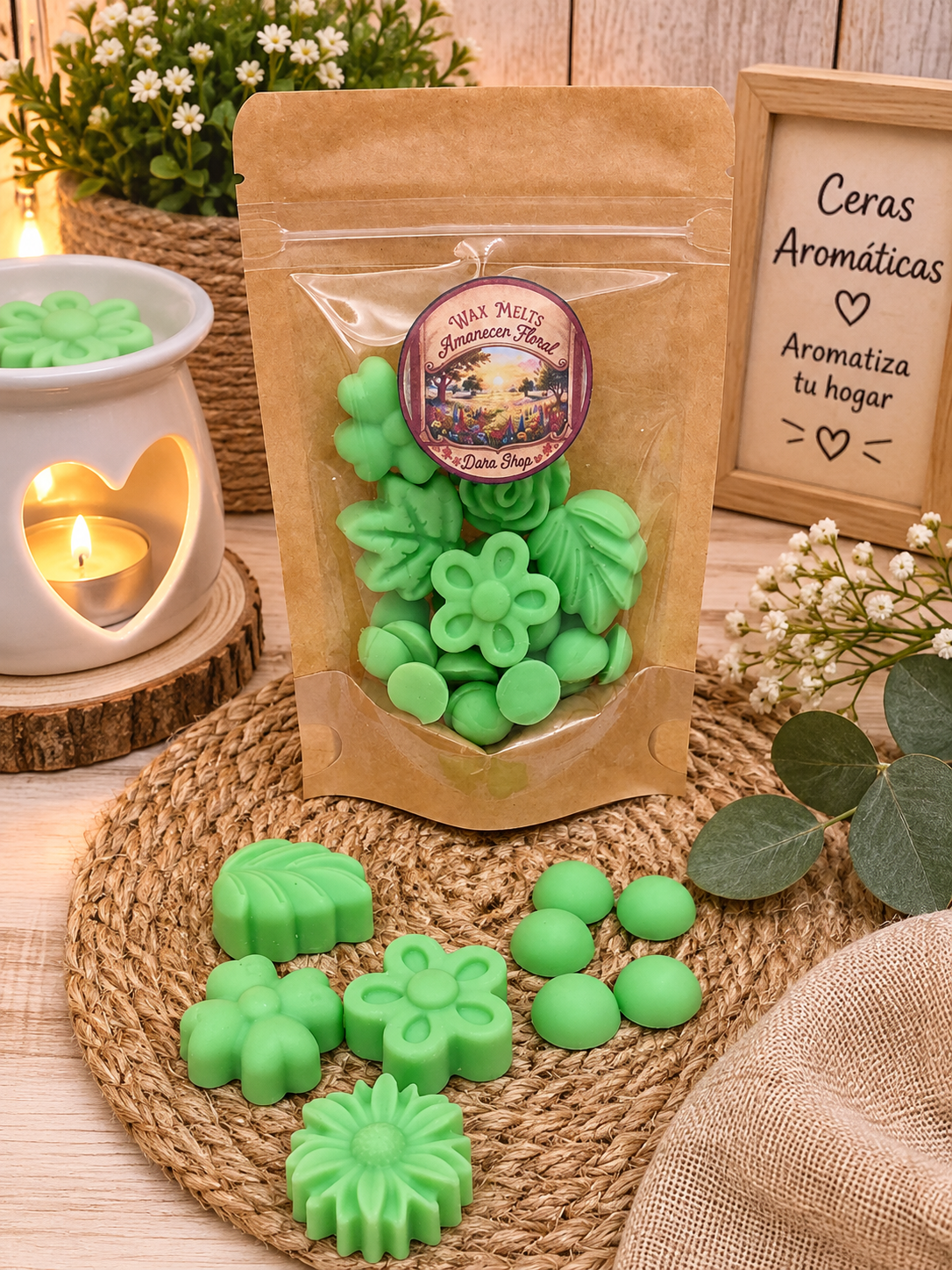 Wax Melts aroma amanecer floral