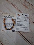 Pulsera palo santo y amatista