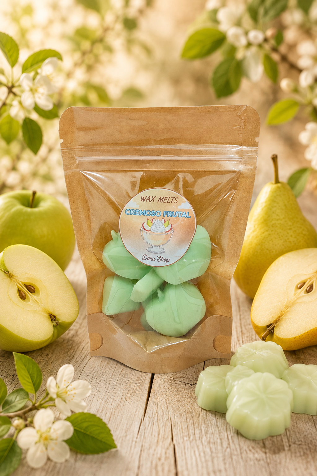 Wax Melts aroma cremoso frutal