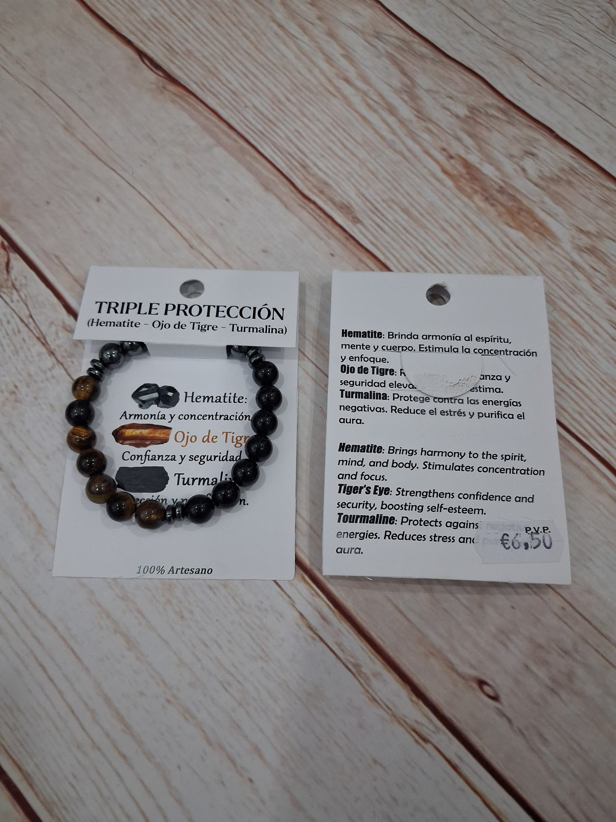 Pulsera triple protección