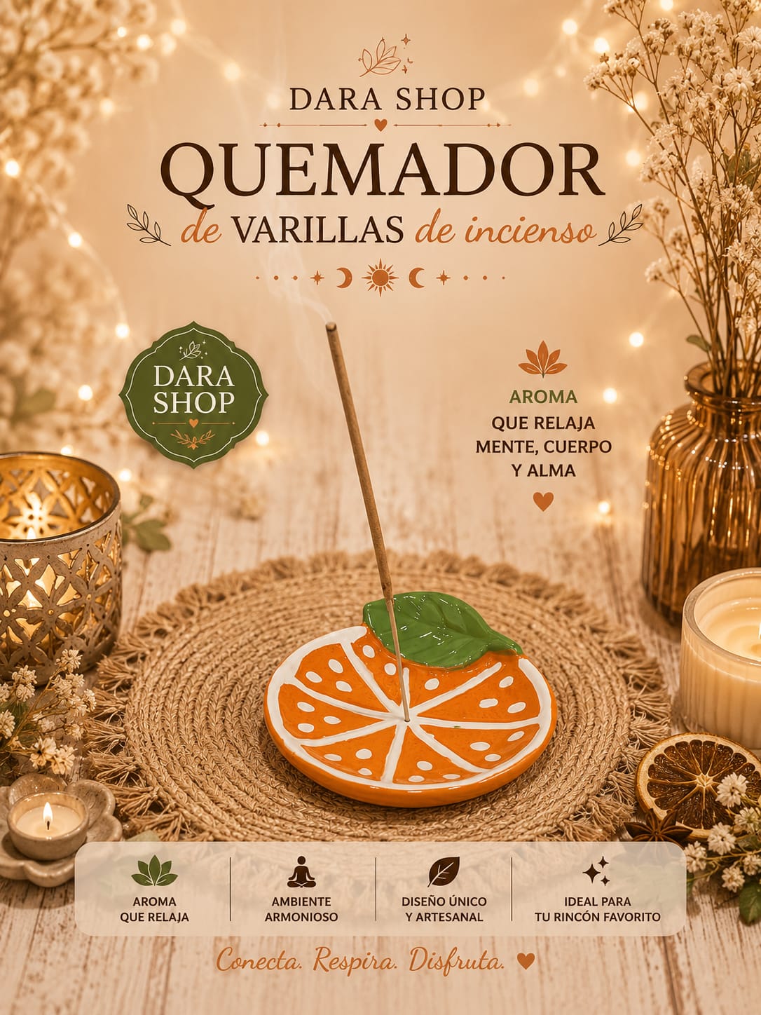 Quemadores de varita de incienso