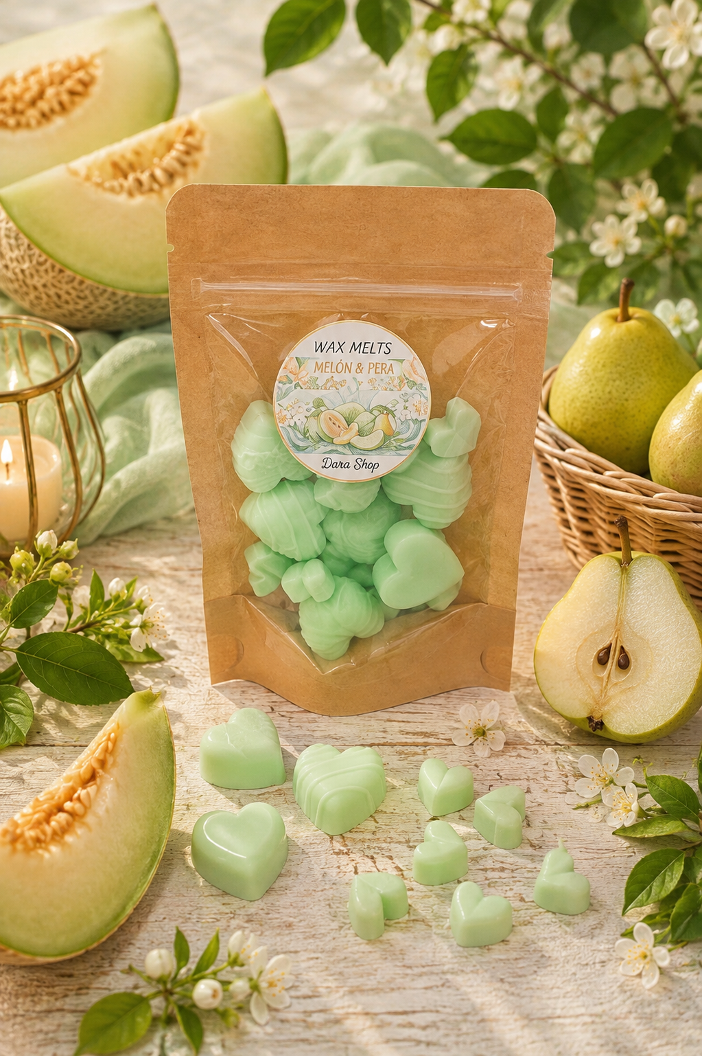 Wax Melts aroma melón y pera