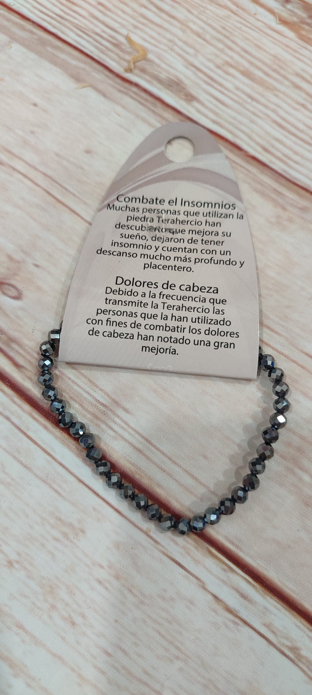 Pulsera facetada de Terahercio