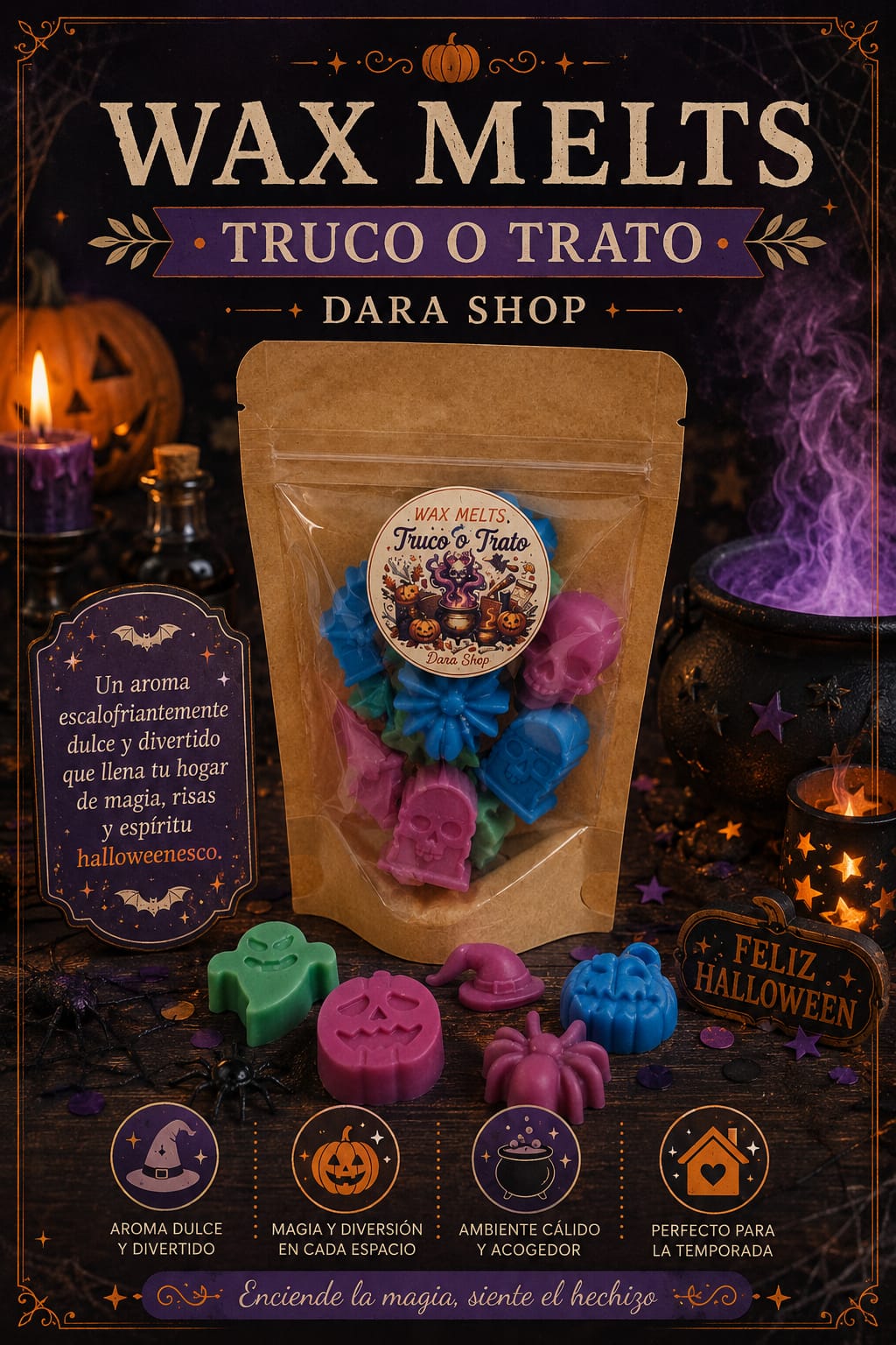 Wax Melts aroma truco o trato