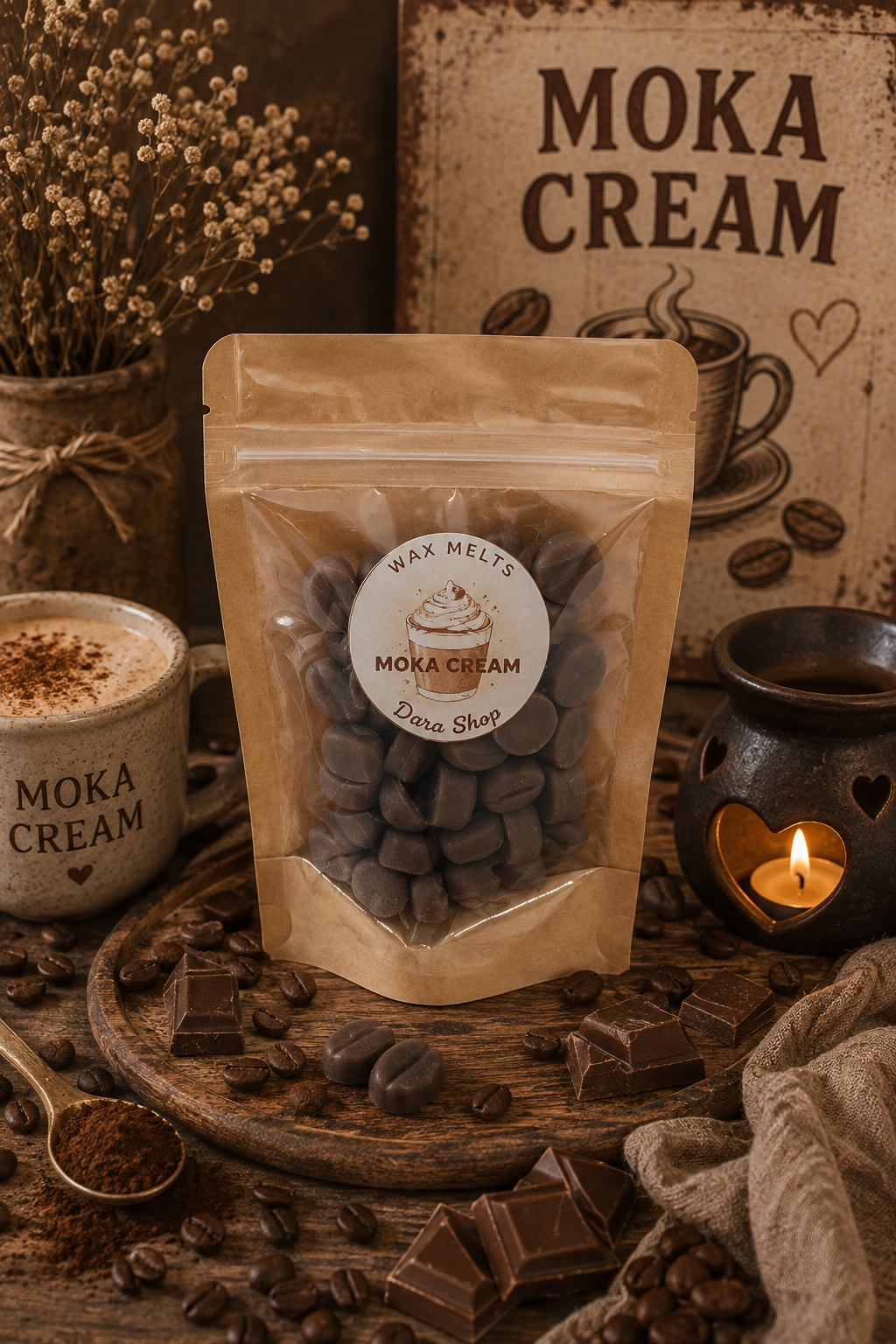 Wax Melts aroma moka cream