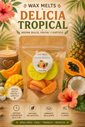 Wax Melts aroma delicia tropical