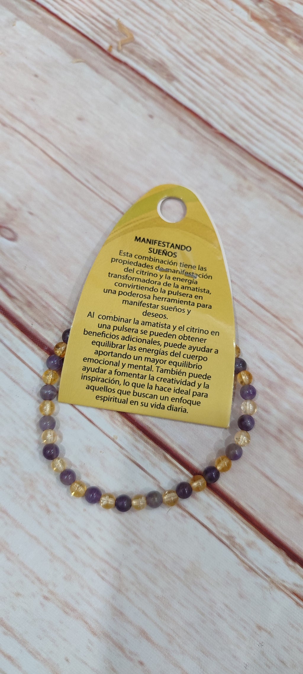 Pulsera manifestando sueños