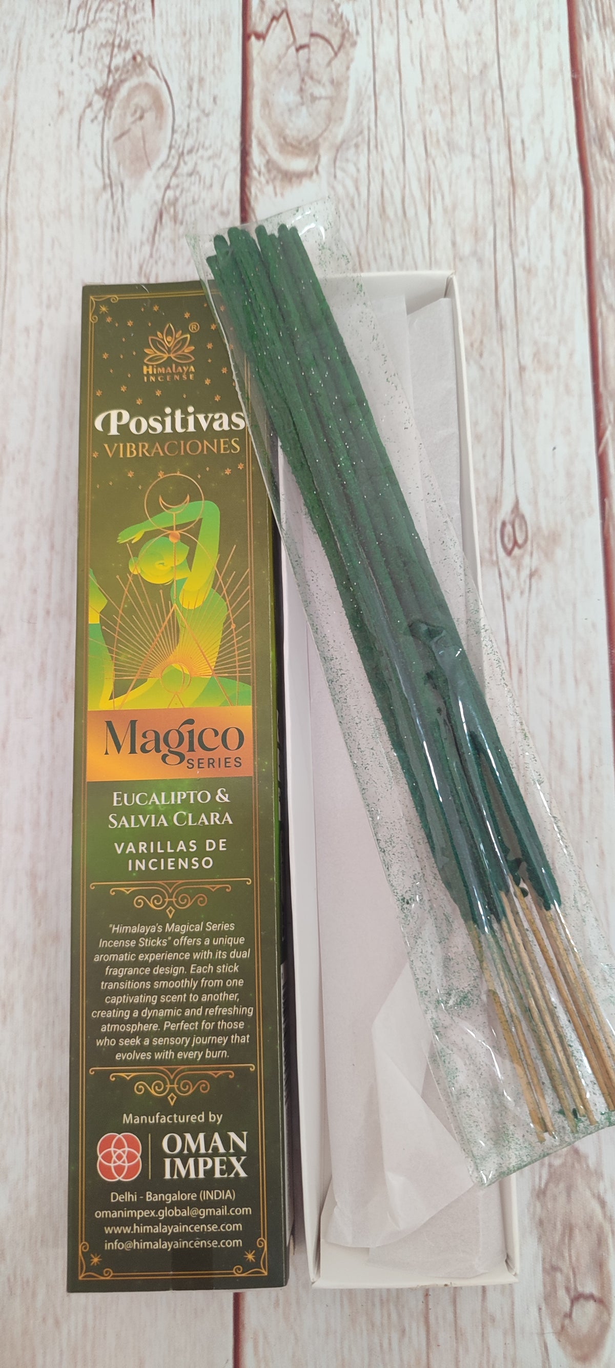 Varitas de incienso energías positivas